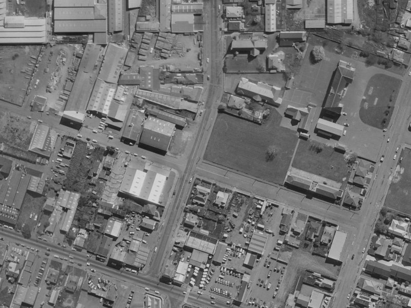 24 Phillips Street from the air, 1970-1974