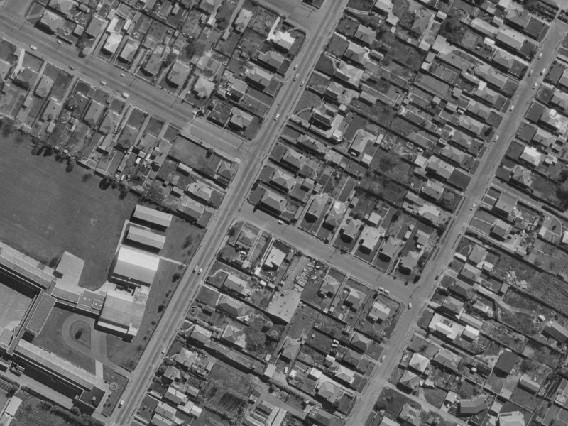 7 Marcroft Street from the air, 1970-1974