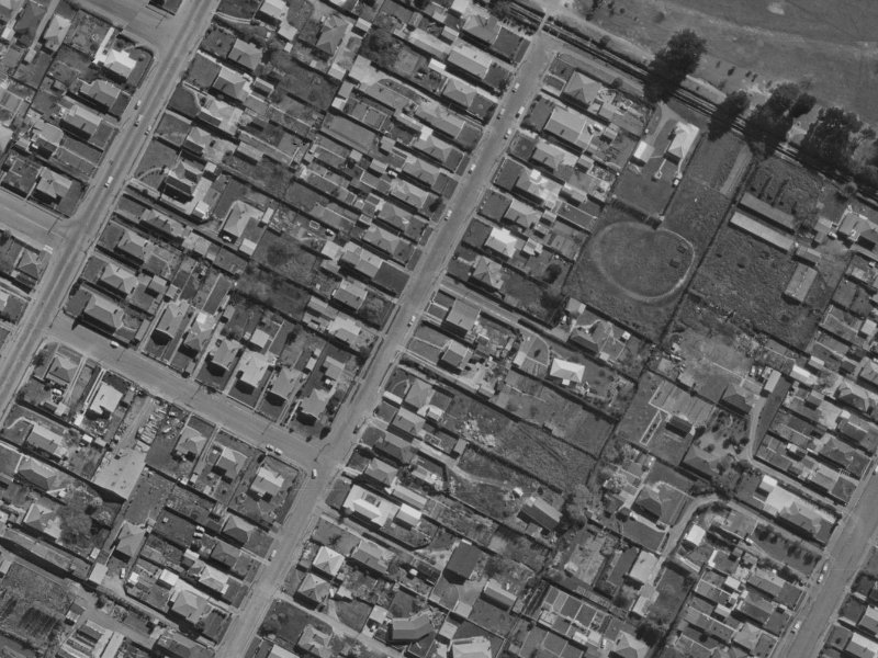 94 Randolph Street from the air, 1970-1974