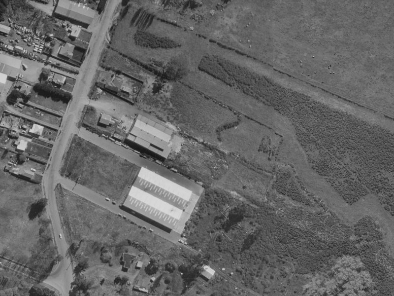 Maces Road from the air, 1970-1974