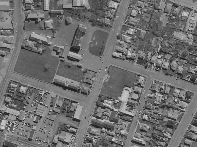25 Nursery Road from the air, 1970-1974