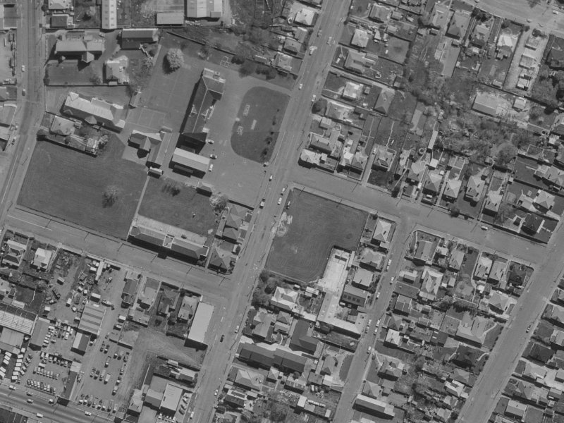 32 Nursery Road from the air, 1970-1974
