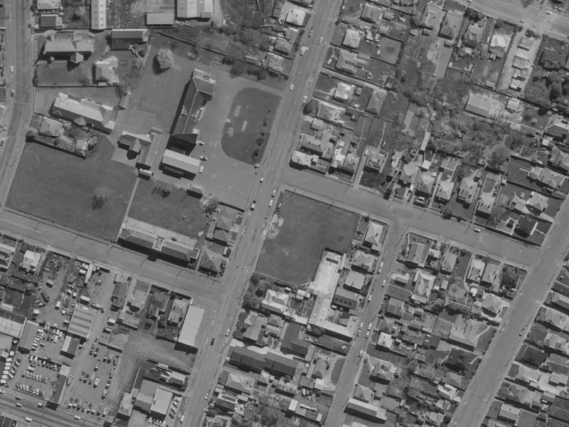 31 Nursery Road from the air, 1970-1974