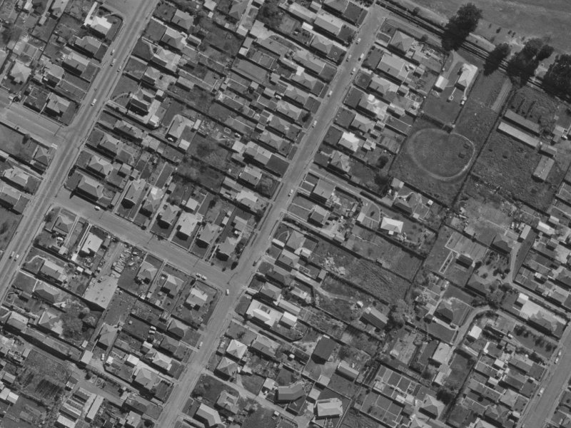 92 Randolph Street from the air, 1970-1974