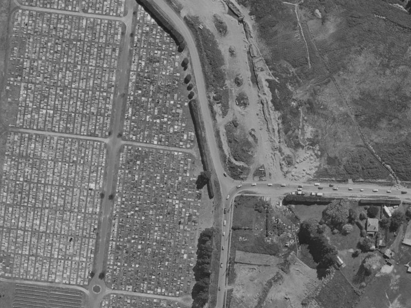 2 Bromley Road from the air, 1970-1974