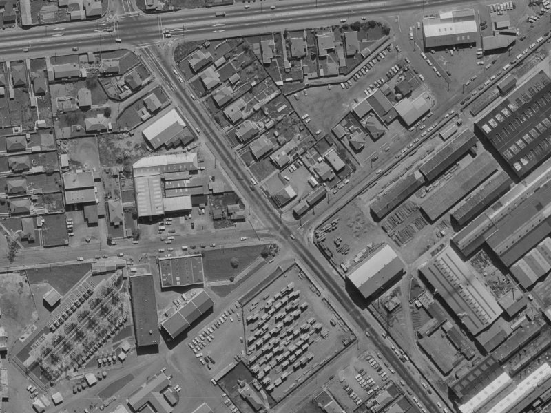 32 Clarence Street from the air, 1970-1974