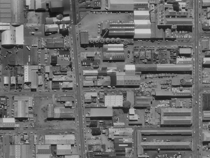 17/212 Antigua Street from the air, 1970-1974