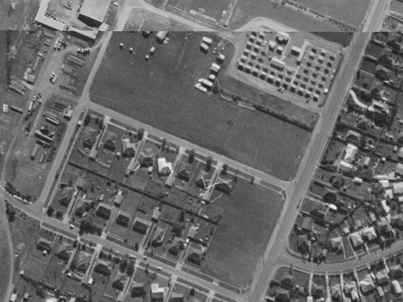 9 Kaplan Avenue from the air, 1970-1974