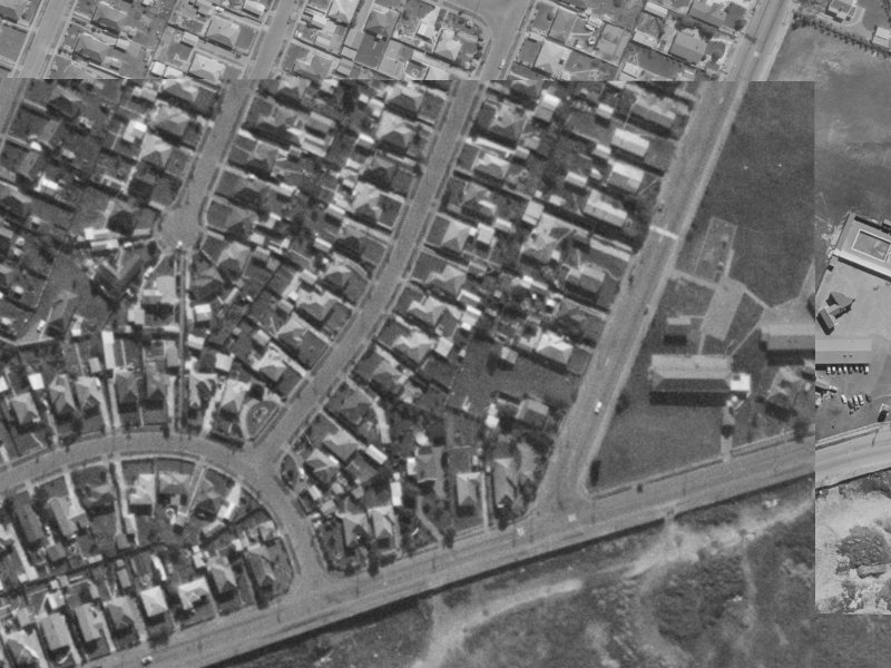 12 Tinokore Street from the air, 1970-1974