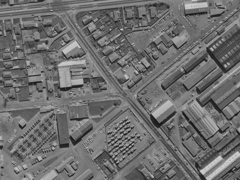 83 Clarence Street from the air, 1970-1974
