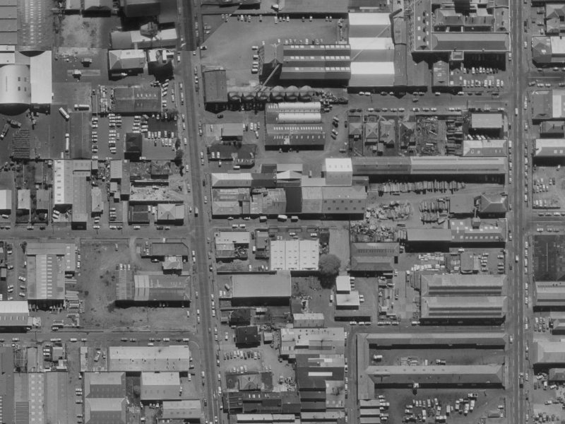 7 Halkett Street from the air, 1970-1974