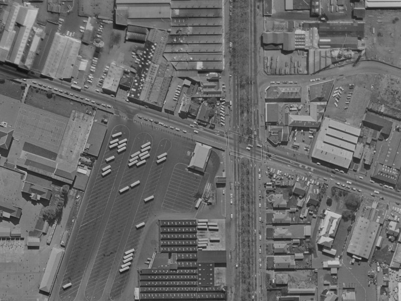 120 Ferry Road from the air, 1970-1974