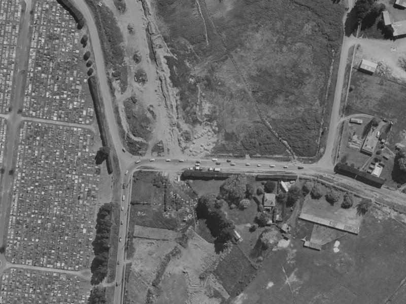 9 Bromley Road from the air, 1970-1974