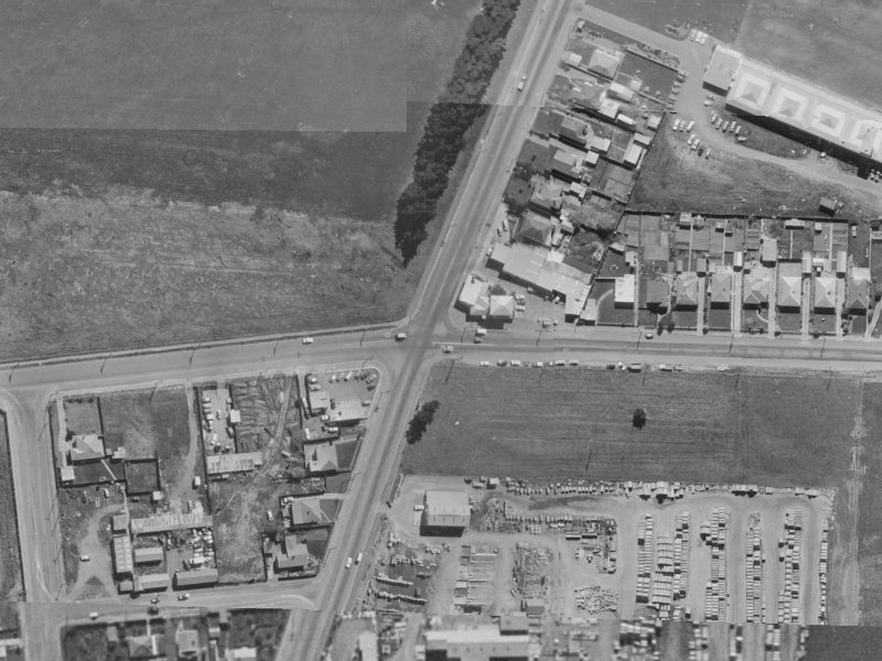 40 Carmen Road from the air, 1970-1974
