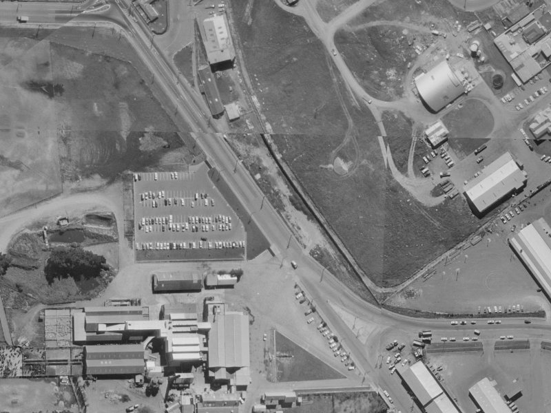 16B Racecourse Road from the air, 1970-1974