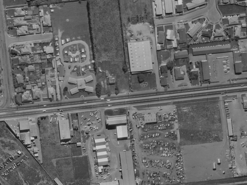 41 Colligan Street from the air, 1970-1974