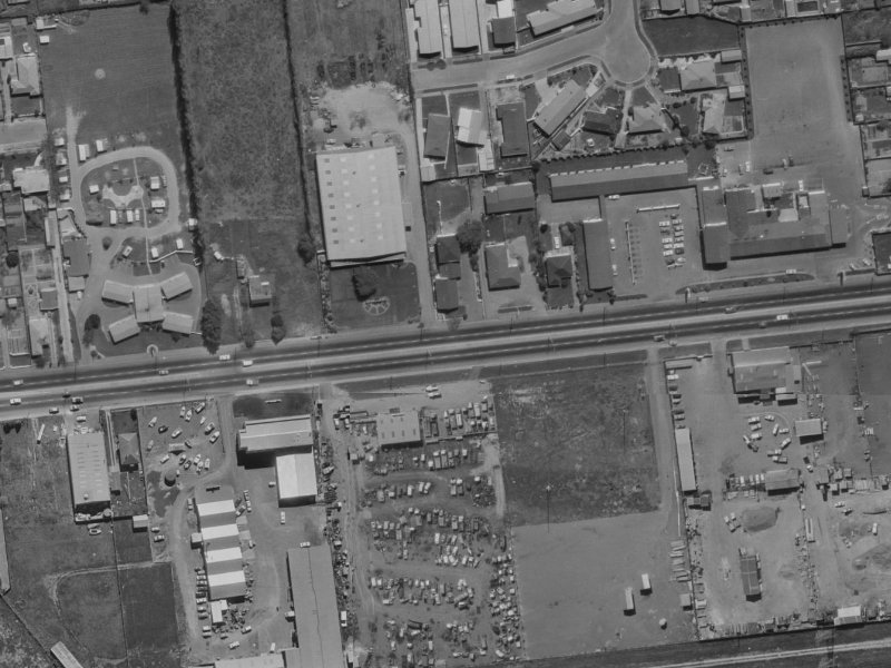 290 Blenheim Road from the air, 1970-1974