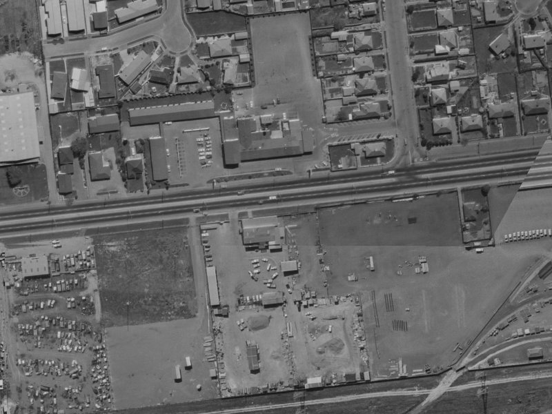 249 Blenheim Road from the air, 1970-1974
