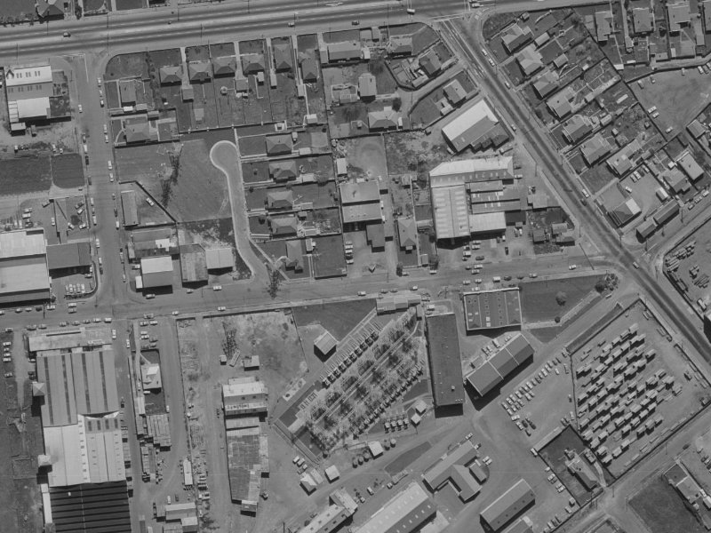 20 Princess Street from the air, 1970-1974