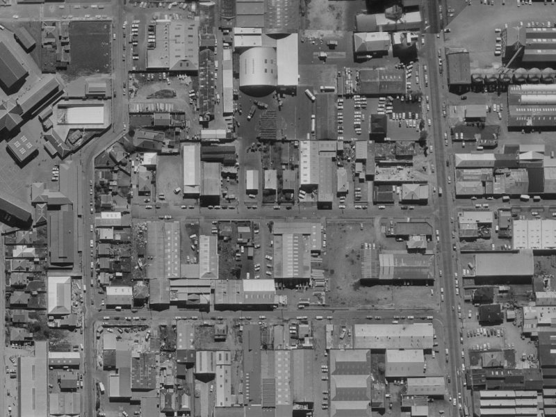 11-27 Balfour Terrace from the air, 1970-1974