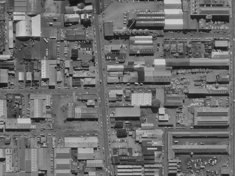 8 Halkett Street from the air, 1970-1974