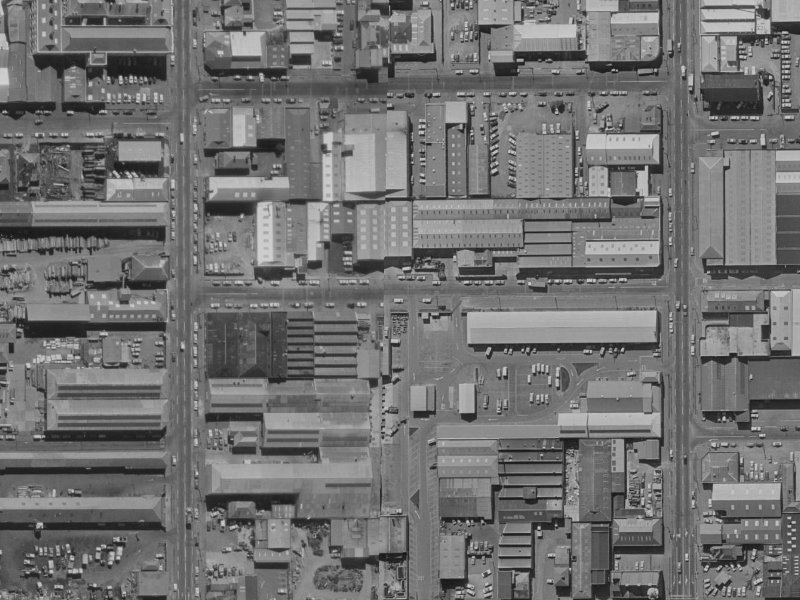 Wilmer Street from the air, 1970-1974