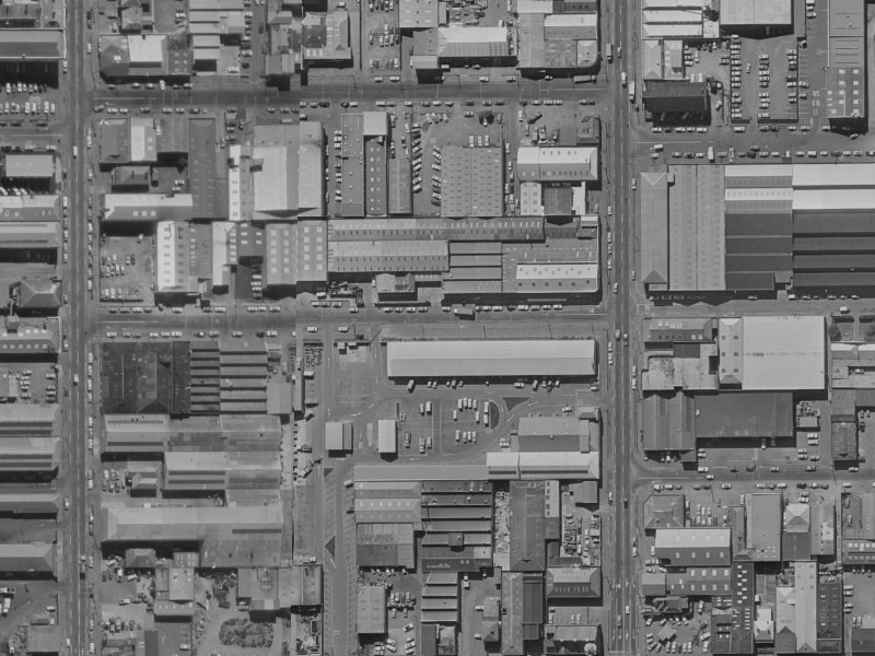 10-12 Wilmer Street from the air, 1970-1974