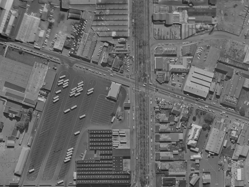 35 Fitzgerald Avenue from the air, 1970-1974