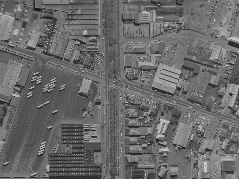 130 Ferry Road from the air, 1970-1974