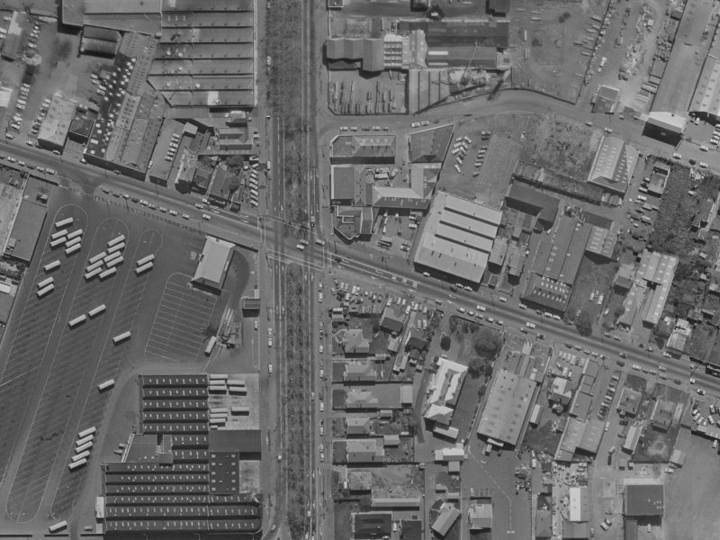 Fitzgerald Avenue from the air, 1970-1974