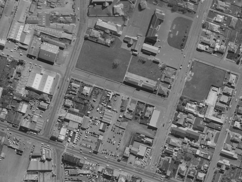 16 Hillview Road from the air, 1970-1974
