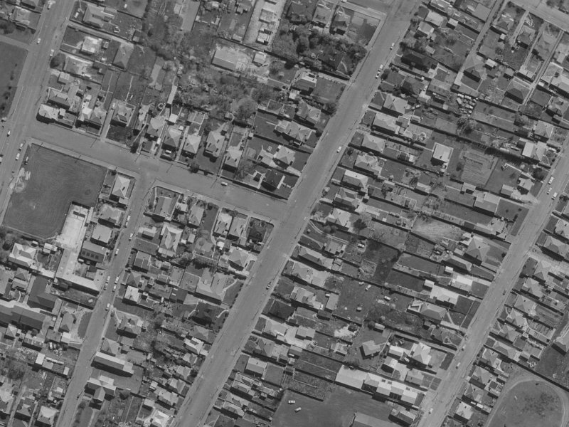41 Mathesons Road from the air, 1970-1974