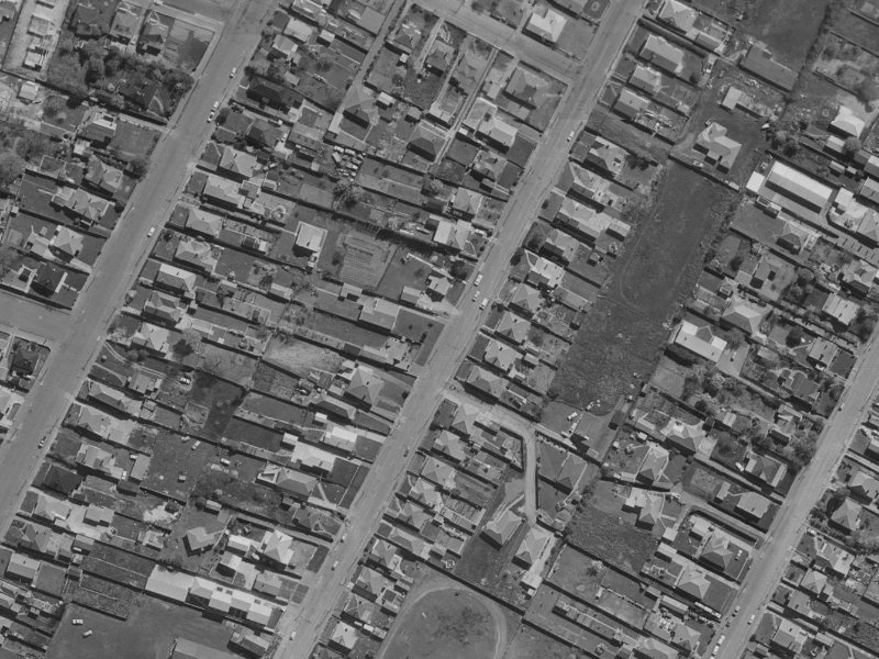 49 Olliviers Road from the air, 1970-1974