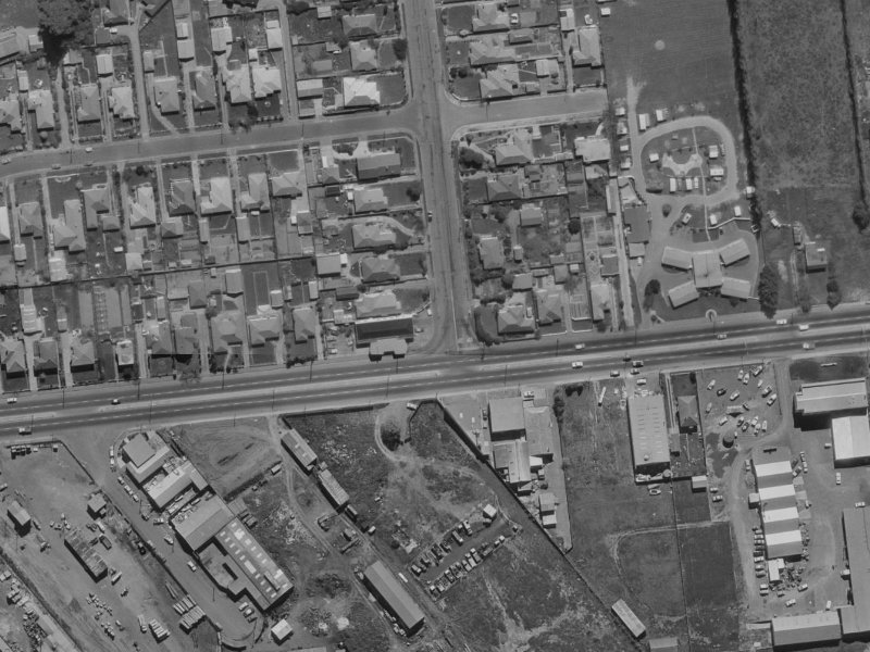 98 Middleton Road from the air, 1970-1974