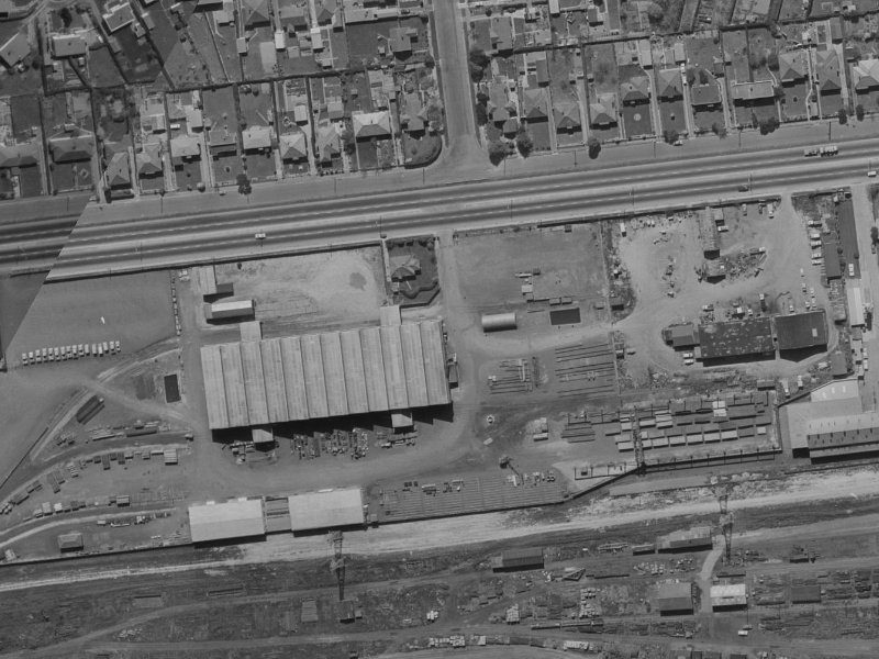 6 Acheron Drive from the air, 1970-1974