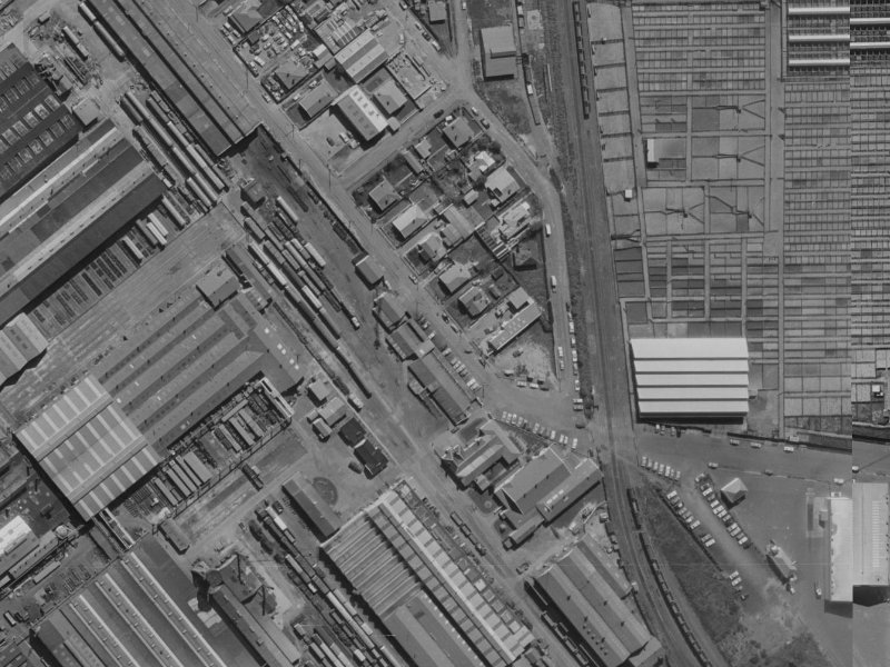 5 Lowe Street from the air, 1970-1974