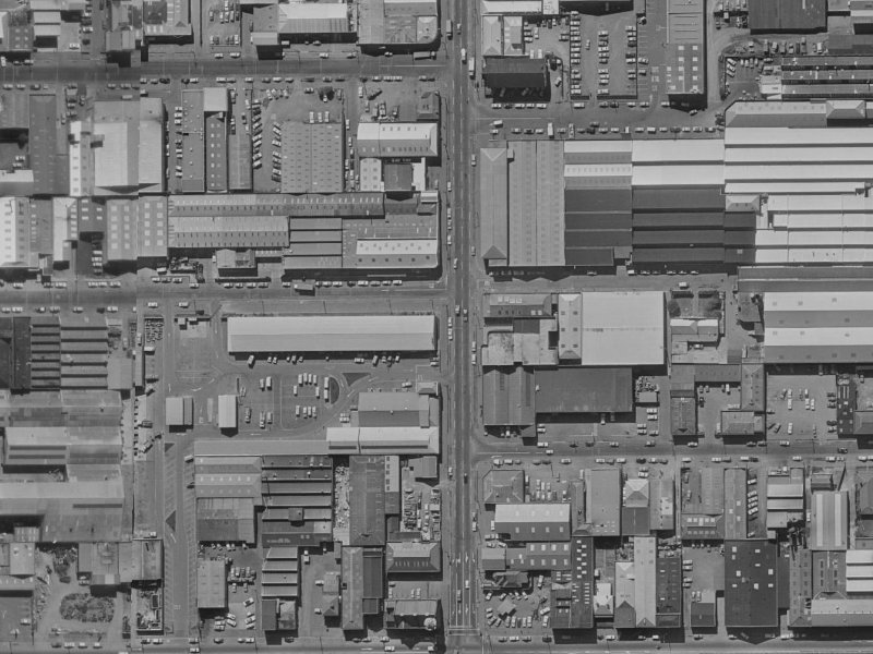 177-181 Durham Street South from the air, 1970-1974