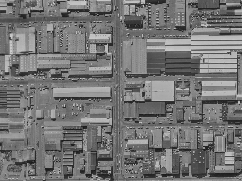 158 Durham St South from the air, 1970-1974
