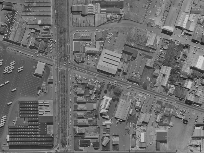 139 Ferry Road from the air, 1970-1974
