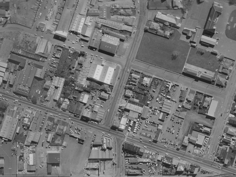 13 Phillips Street from the air, 1970-1974