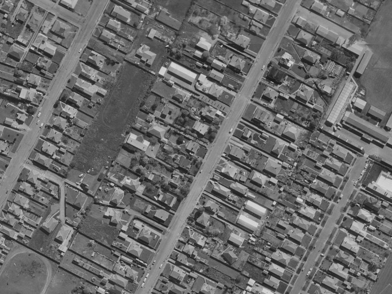 61 Bordesley Street from the air, 1970-1974