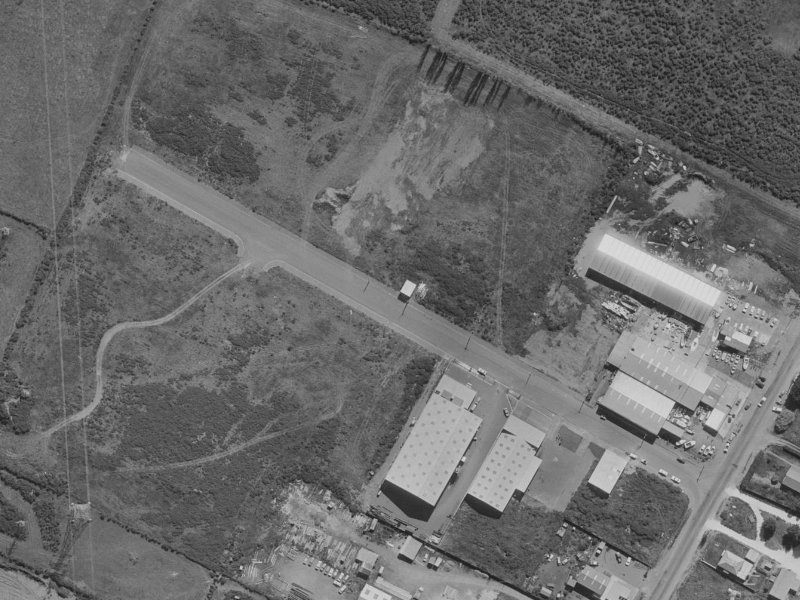 25A Wickham Street from the air, 1970-1974