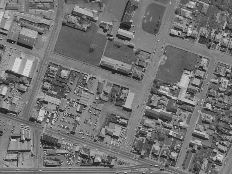 26 Hillview Road from the air, 1970-1974