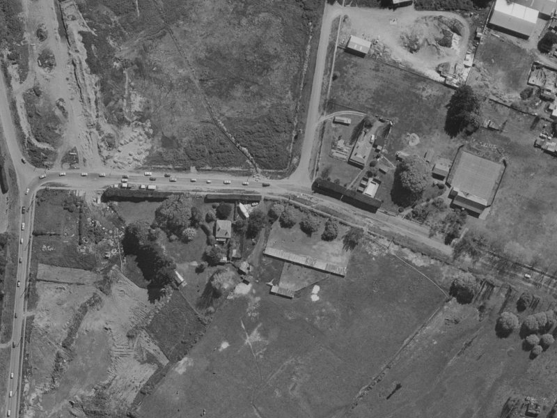 Bromley Road from the air, 1970-1974