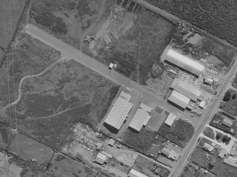 25 Wickham Street from the air, 1970-1974