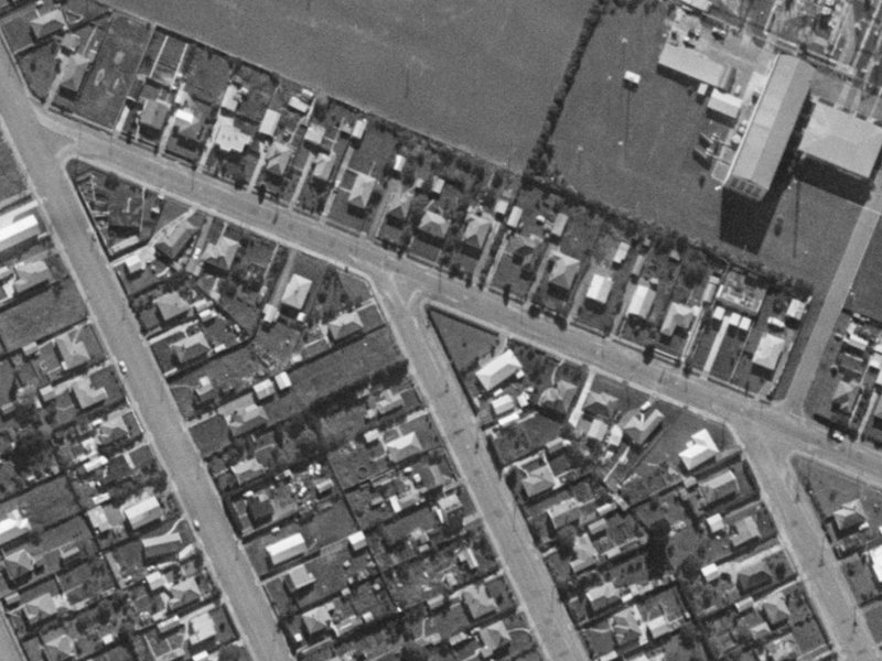 23 Finsbury Street from the air, 1970-1974