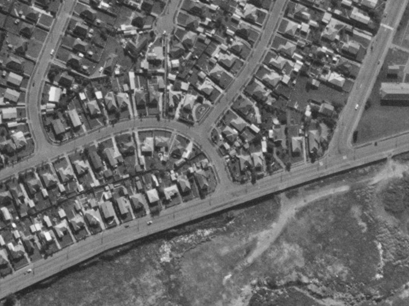 3 Taurima Street from the air, 1970-1974