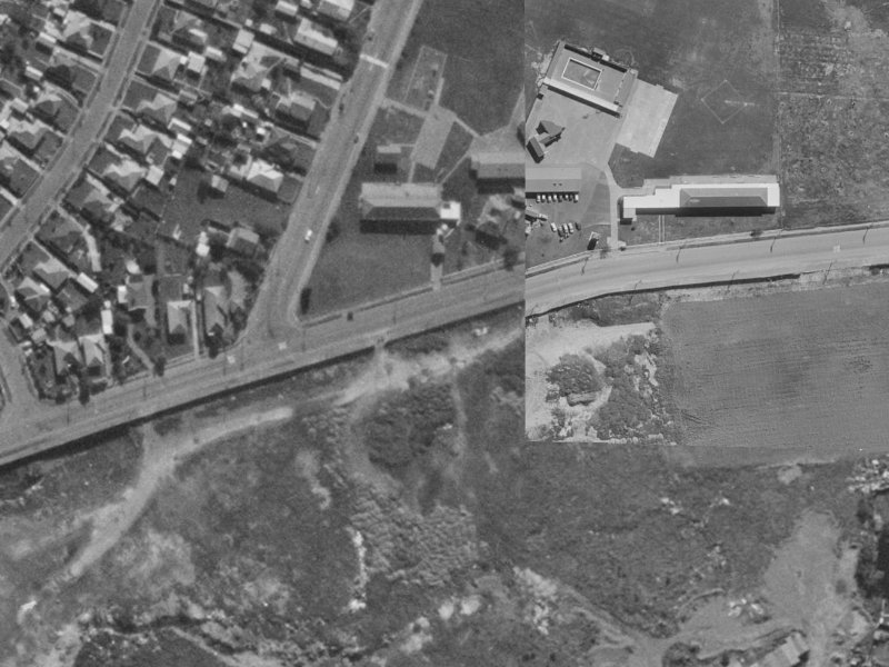 207 Waterloo Road from the air, 1970-1974