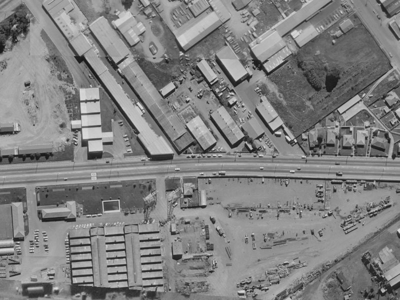 526 Blenheim Road from the air, 1970-1974