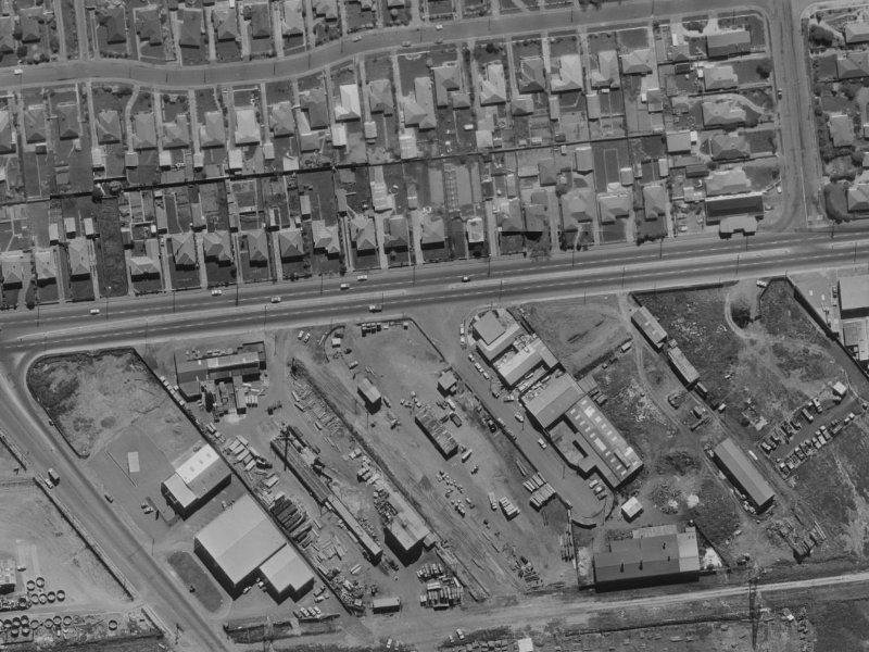 1 Penn Place from the air, 1970-1974